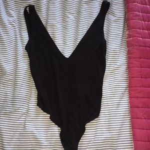Urban outfitters deep V bodysuit